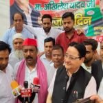 up-:-मुरादाबाद-में-अखिलेश-यादव-के-जन्मदिन-पर-कटा-गुटबाजी-का-केक,-लगे-आजम-विरोधियों-को-बाहर-करो-के-नारे