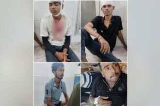 ballia-news:-ताजिया-जुलूस-के-दौरान-बिजली-का-तार-काटने-से-नाराज-युवकों-ने-किया-फायर,-चार-लोग-घायल
