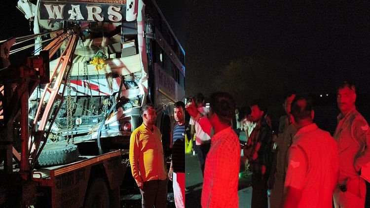 एक्सप्रेसवे-पर-हादसा:-नींद-में-थे-बस-यात्री…धमाके-से-खुली-आंखें,-खून-से-सने-लोग;-मंजर-देख-कांप-गई-रूह
