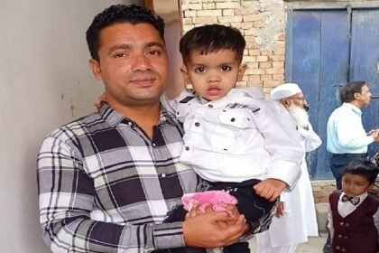 meerut-:-तेज-बारिश-से-उखड़कर-चलती-बाइक-पर-गिरा-जामुन-का-विशाल-पेड़,-पिता-पुत्री-की-मौत;-पत्नी-और-दो-अन्य-घायल