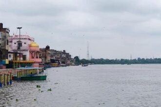 मथुरा:-विकराल-यमुना-खतरे-के-निशान-के-पास,-164-मीटर-के-पार-पहुंचा-जलस्तर;-अलर्ट-किया-गया-जारी