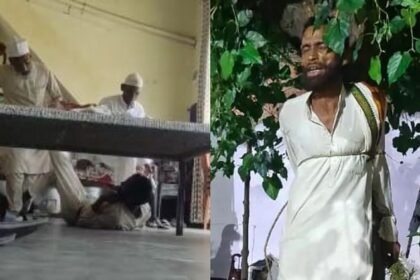 up-news:-पीलीभीत-में-ससुरालवालों-ने-दामाद-को-दी-तालिबानी-सजा,-पहले-बेल्ट-से-पीटा…-फिर-पेड़-से-बांधा