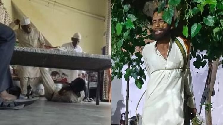 up-news:-पीलीभीत-में-ससुरालवालों-ने-दामाद-को-दी-तालिबानी-सजा,-पहले-बेल्ट-से-पीटा…-फिर-पेड़-से-बांधा
