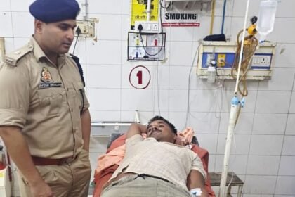 जौनपुर-में-पुलिस-मुठभेड़:-25-हजार-का-इनामी-पशु-तस्कर-गिरफ्तार,-फायरिंग-में-गोली-लगने-से-बदमाश-घायल