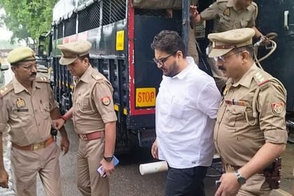 umar-ansari:-मुख्तार-के-बेटे-उमर-को-लेकर-गाजीपुर-पहुंची-पुलिस,-10-करोड़-की-संपत्ति-के-लिए-किया-था-फर्जीवाड़ा