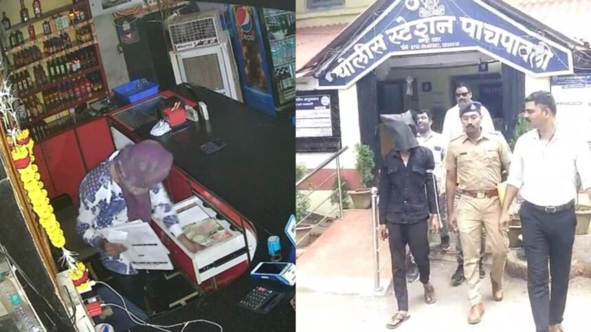 cctv:-पीता-नहीं,-लेकिन-शराब-की-चोरी-करता-है;-पिता-की-मौत-का-बदला-लेने-के-लिए-बेटा-बना-चोर