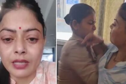 agra:-चोरी-का-पुलिस-नहीं-कर-पाई-खुलासा,-थाने-पहुंची-पीड़िता-से-कर-डाली-अभद्रता;-रोते-हुए-वीडियो-वायरल