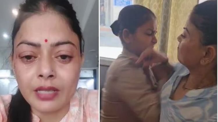 agra:-चोरी-का-पुलिस-नहीं-कर-पाई-खुलासा,-थाने-पहुंची-पीड़िता-से-कर-डाली-अभद्रता;-रोते-हुए-वीडियो-वायरल