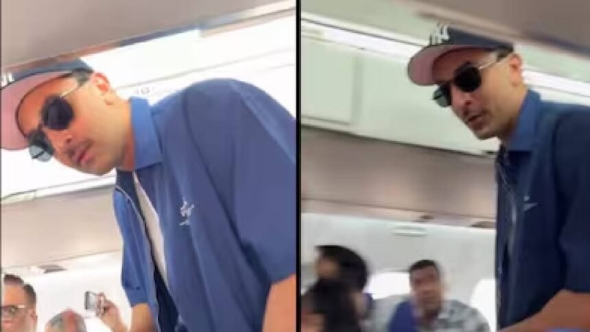 ‘अबे,-यहां-क्या-कर-रहा-है?’-फ्लाइट-की-इकोनॉमी-क्लास-में-रणबीर-कपूर,-किसे-देखकर-चौंके-सुपरस्टार?