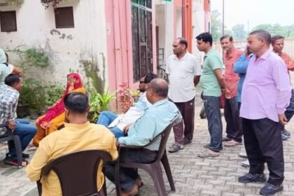 moradabad:-हर्बल-पार्क-के-पास-निगम-कर्मी-की-गोली-मारकर-हत्या,-करीबियों-से-पूछताछ.-पुलिस-ने-शव-कब्जे-में-लिया