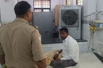 sonbhadra-news:-तीन-साल-की-मासूम-से-दुष्कर्म-के-आरोपी-को-पुलिस-ने-मुठभेड़-में-दबोचा,-25-हजार-घोषित-था-इनाम