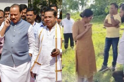 सोलापुर-में-महिला-ips-को-धमकाने-के-मामले-पर-आया-अजीत-पवार-का-बयान,-अवैध-खनन-पर-भी-दी-सफाई