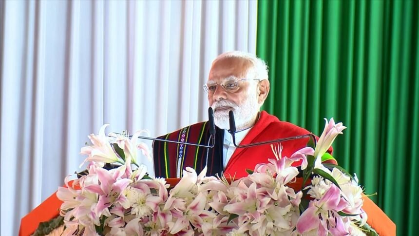 चुराचांदपुर-में-मणिपुर-हिंसा-पर-बोले-pm-मोदी,-दुख-जताते-हुए-कहा-“मैं-अपील-करूंगा-कि-शांति-के-रास्ते-पर-आगे-बढ़ें”