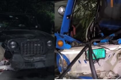 यूपी:-लखनऊ-में-भीषण-सड़क-हादसा,-तेज-रफ्तार-थार-ने-ई-रिक्शा-को-मारी-टक्कर,-2-की-मौत,-4-की-हालत-गंभीर