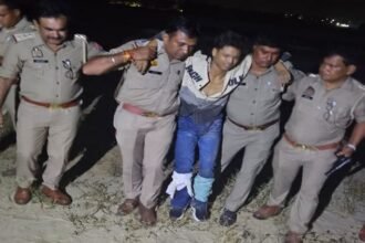 meerut:-लाइव-मर्डर-कर-वीडियो-बनाने-वाला-25-हजारी-मुठभेड़-में-पकड़ा,-दो-गोलियां-लगते-ही-बोला-हाय-मर-गया