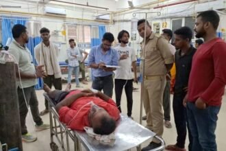 ghazipur-news:-टहलने-निकले-युवक-पर-जानलेवा-हमला,-रंजिश-में-मारी-गोली,-बरसाए-लाठी-डंडे;-हाथ-तोड़ा