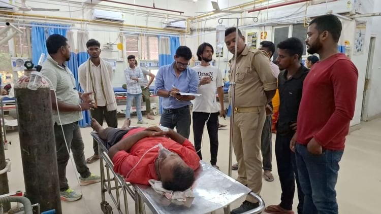 ghazipur-news:-टहलने-निकले-युवक-पर-जानलेवा-हमला,-रंजिश-में-मारी-गोली,-बरसाए-लाठी-डंडे;-हाथ-तोड़ा