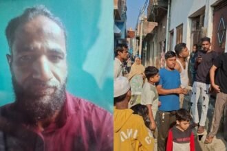 अमरोहा-में-साैतेले-पिता-की-हत्या:-चाकू-से-रेत-दी-थी-गर्दन,-पुलिस-गिरफ्त-में-आरोपी-बेटा, बोला-खेल-खत्म-कर-दिया