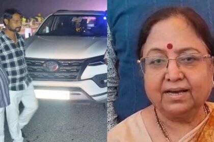 up:-कैबिनेट-मंत्री-बेबी-रानी-मौर्य-की-कार-का-एक्सीडेंट,-ट्रक-चालक-और-एक्सप्रेस-वे-के-अधिकारियों-पर-केस-दर्ज