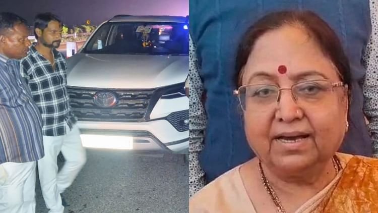 up:-कैबिनेट-मंत्री-बेबी-रानी-मौर्य-की-कार-का-एक्सीडेंट,-ट्रक-चालक-और-एक्सप्रेस-वे-के-अधिकारियों-पर-केस-दर्ज