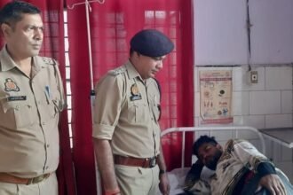 मुरादाबाद:-दुपट्टा-लेने-गई-दलित-किशोरी-से-छेड़खानी,-मुठभेड़-में-अनवर-के-टांग-में-लगी-गोली,-पुलिस-ने-पकड़ा