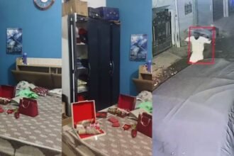 lucknow:-गुडंबा-में-सेवानिवृत्त-शिक्षक-के-घर-से-42-लाख-की-चोरी,-सीसीटीवी-में-दीवार-फांदते-दिखा-चोर