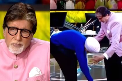 अमिताभ-बच्चन-के-पैर-छूकर-फंसा-सिंगर,-खालिस्तानी-ग्रुप-ने-दी-धमकी-तो-शेयर-किया-पोस्ट,-बताई-kbc-में-जाने-की-वजह