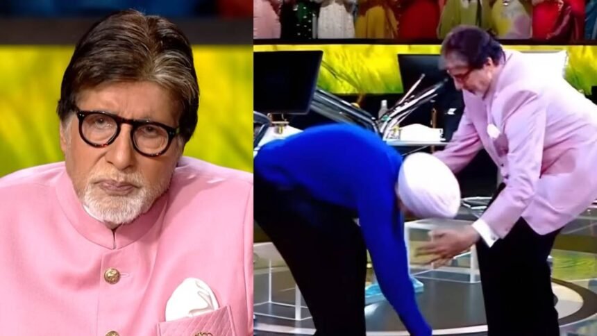 अमिताभ-बच्चन-के-पैर-छूकर-फंसा-सिंगर,-खालिस्तानी-ग्रुप-ने-दी-धमकी-तो-शेयर-किया-पोस्ट,-बताई-kbc-में-जाने-की-वजह
