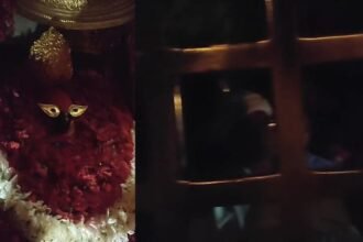 vindhyachal-dham:-15-घंटे-अंधेरे-में-रहा-विंध्यधाम,-मोबाइल-की-रोशनी-में-हुई-मां-की-शयन-और-मंगला-आरती
