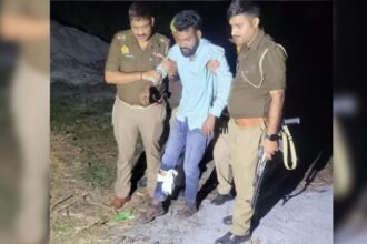 बलिया-चंदन-हत्याकांड:-24-घंटे-में-पुलिस-ने-मुठभेड़-में-किया-गिरफ्तार,-भाई-व-साले-के-साथ-मिलकर-की-थी-वारदात