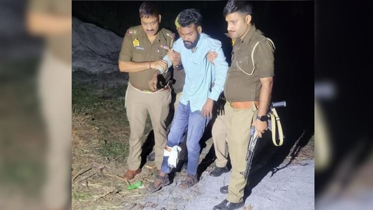 बलिया-चंदन-हत्याकांड:-24-घंटे-में-पुलिस-ने-मुठभेड़-में-किया-गिरफ्तार,-भाई-व-साले-के-साथ-मिलकर-की-थी-वारदात