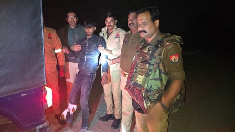 up-encounter:-पुलिस-को-देख-बदमाश-ने-की-फायरिंग,-मुठभेड़-में-हुआ-गिरफ्तार;-घर-में-घुसकर-करता-था-चोरी