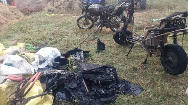 lucknow-news:-शॉर्ट-सर्किट-से-घर-में-लगी-आग,-लाखों-का-सामान-जला;-ग्रामीणों-ने-कड़ी-मशक्कत-के-बाद-पाया-काबू