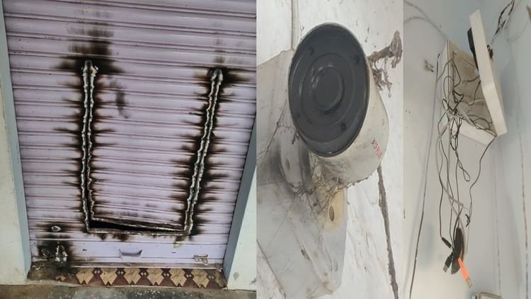 सीसीटीवी-कैमरों-पर-छिड़का-स्प्रे:-दुकान-से-लाखों-के-जेवरात-भरी-तिजोरी-उठा-ले-गए-चोर,-फिल्मी-स्टाइल-में-की-चोरी