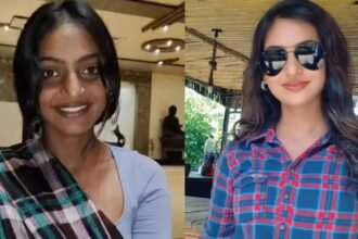 शर्ट-पैंट-और-आंखों-पर-काला-चश्मा…-बदल-गई-माला-बेचने-वाली-मोनालिसा,-वायरल-गर्ल-का-मॉडर्न-अवतार-कर-देगा-हैरान