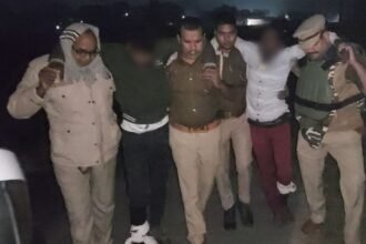 गाजीपुर-में-तड़तड़ाईं-गोलियां:-तस्करों-ने-पुलिस-पर-झोंकी-फायरिंग,-जवाबी-कार्रवाई-में-दो-घायल-समेत-छह-गिरफ्तार