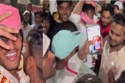 नेता-नहीं-सिर्फ-बदमाश:-जेल-से-छूटा-तो-निकला-इतना-तंगड़ा-जुलूस,-जाम-हो-गईं-सड़कें;-पुलिस-ने-तुरंत-लिया-एक्शन