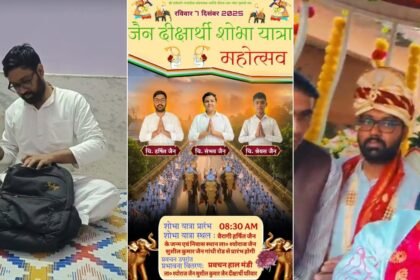 30-साल-के-हर्षित-बने-जैन-मुनि,-करोड़ों-का-बिजनेस-प्रॉपर्टी-छोड़ी;-बोले-कोरोना-काल-में-देखा,-कोई-किसी-का-नहीं