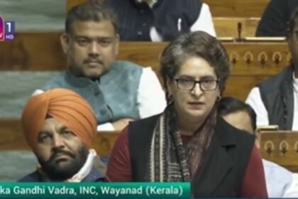 लोकसभा-में-वंदे-मातरम्-पर-बहस-के-दौरान-प्रियंका-गांधी-ने-क्या-क्या-कहा,-पढ़िए-उनकी-स्पीच-की-10-बड़ी-बातें
