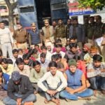 मथुरा-में-साइबर-ठगी-की-दुनिया:-4-गांव-जिनके-युवा-ठगी-में-माहिर,-पुलिस-ने-37-दबोचे;-ग्राम-प्रधान-भी-गिरफ्तार