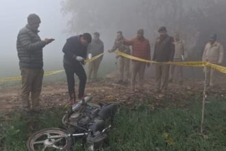 sambhal:-मुठभेड़-के-बाद-50-हजार-का-इनामी-पकड़ा,-पैर-में-लगी-गोली,-बरेली-निवासी-ने-तमंचा-दिखा-लूटे-थे-गहने