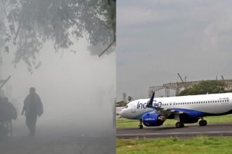 दिल्ली-में-घने-कोहरे-के-चलते-विजिबिलिटी-बेहद-कम,-40-फ्लाइट-कैंसिल,-4-डाइवर्ट-हुईं,-एयरलाइंस-ने-जारी-की-एडवाइजरी