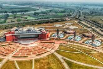 lucknow-news:-25-को-पीएम-मोदी-करेंगे-राष्ट्र-प्रेरणा-स्थल-का-लोकार्पण,-दो-हजार-वाहनों-की-पार्किंग-बड़ी-चुनौती