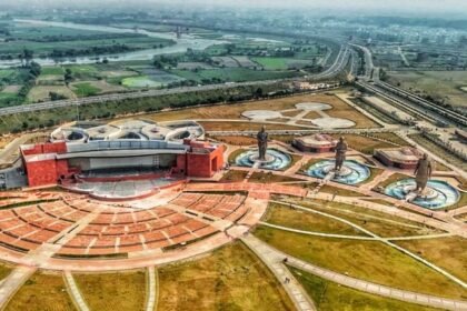 lucknow-news:-25-को-पीएम-मोदी-करेंगे-राष्ट्र-प्रेरणा-स्थल-का-लोकार्पण,-दो-हजार-वाहनों-की-पार्किंग-बड़ी-चुनौती