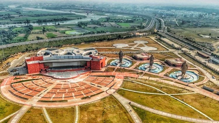 lucknow-news:-25-को-पीएम-मोदी-करेंगे-राष्ट्र-प्रेरणा-स्थल-का-लोकार्पण,-दो-हजार-वाहनों-की-पार्किंग-बड़ी-चुनौती