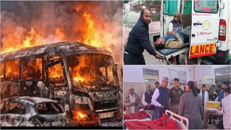 मथुरा-हादसा:-सुबह-सात-बजे-आया-अलर्ट-मैसेज,-गूंजने-लगे-एंबुलेंस-के-सायरन…घायलों-की-हालत-देख-कांप-गई-रूह