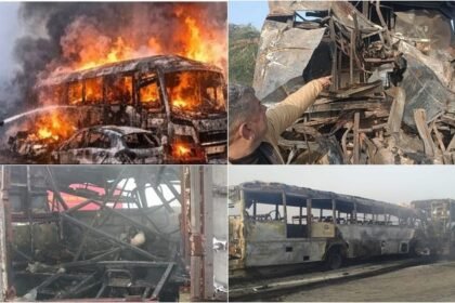 यमुना-एक्सप्रेस-वे-हादसा:-13-लोगों-की-मौत,-100-से-ज्यादा-घायल…कैसे-लगी-भीषण-आग;-72-घंटे-में-सच-आएगा-सामने