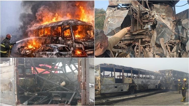 यमुना-एक्सप्रेस-वे-हादसा:-13-लोगों-की-मौत,-100-से-ज्यादा-घायल…कैसे-लगी-भीषण-आग;-72-घंटे-में-सच-आएगा-सामने