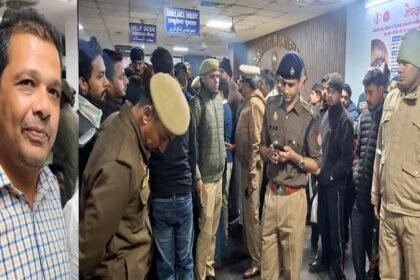 aligarh:-एएमयू-से-मुरादाबाद-तक-खंगाले-जा-रहे-शिक्षक-की-हत्या-के-तार,-शक-की-सुई-घूम-रही-इस-ओर