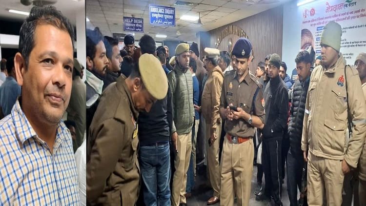 aligarh:-एएमयू-से-मुरादाबाद-तक-खंगाले-जा-रहे-शिक्षक-की-हत्या-के-तार,-शक-की-सुई-घूम-रही-इस-ओर